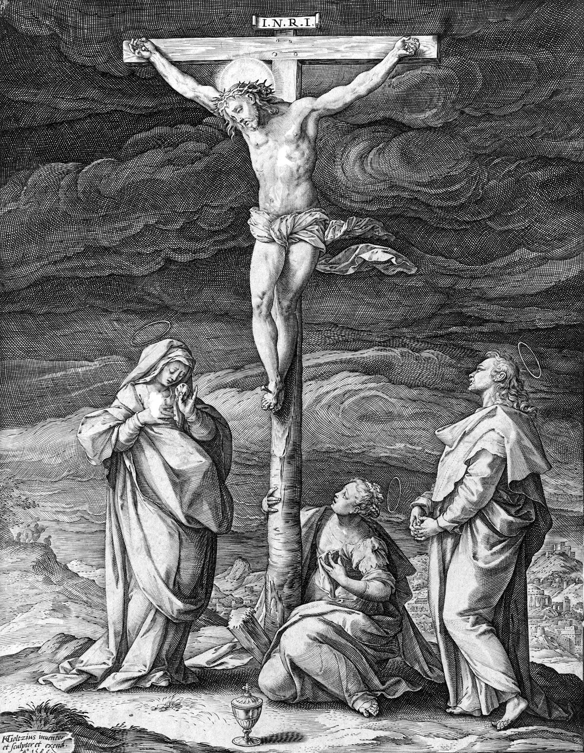 Christ crucified for you.